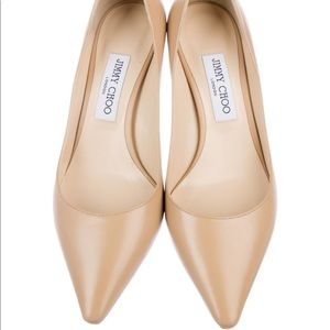 Jimmy Choo Romy 60 Leather Pumps